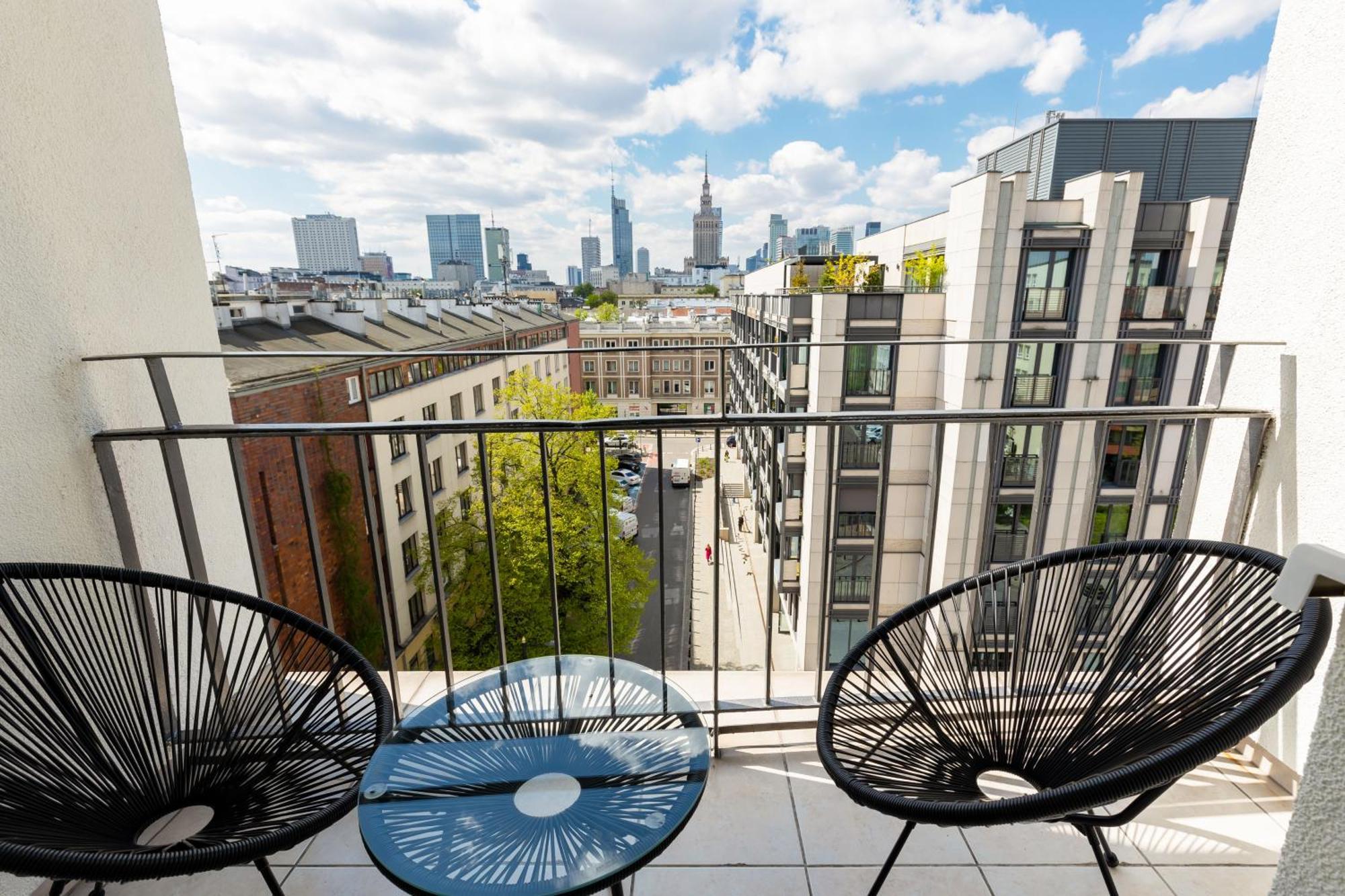 City Panorama Spacious Apartment By Renters Prestige Варшава Экстерьер фото