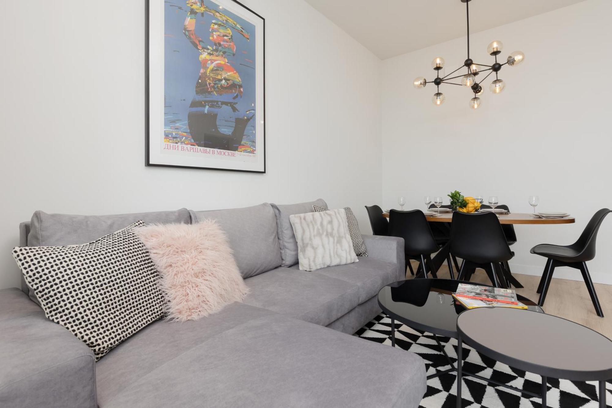 City Panorama Spacious Apartment By Renters Prestige Варшава Экстерьер фото